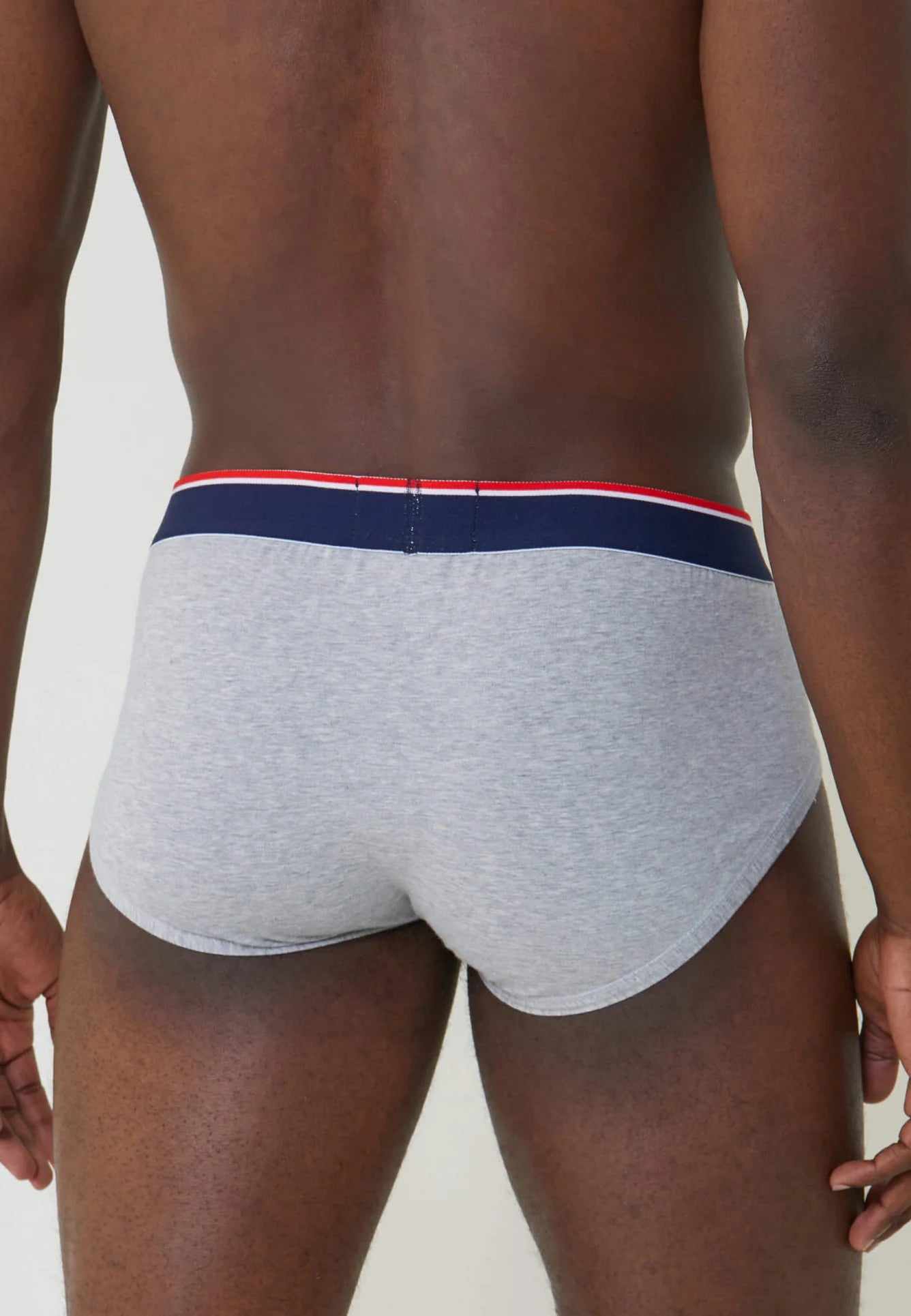 Duo Pack Cotton Briefs - Terrible Sailor & Heather Gray