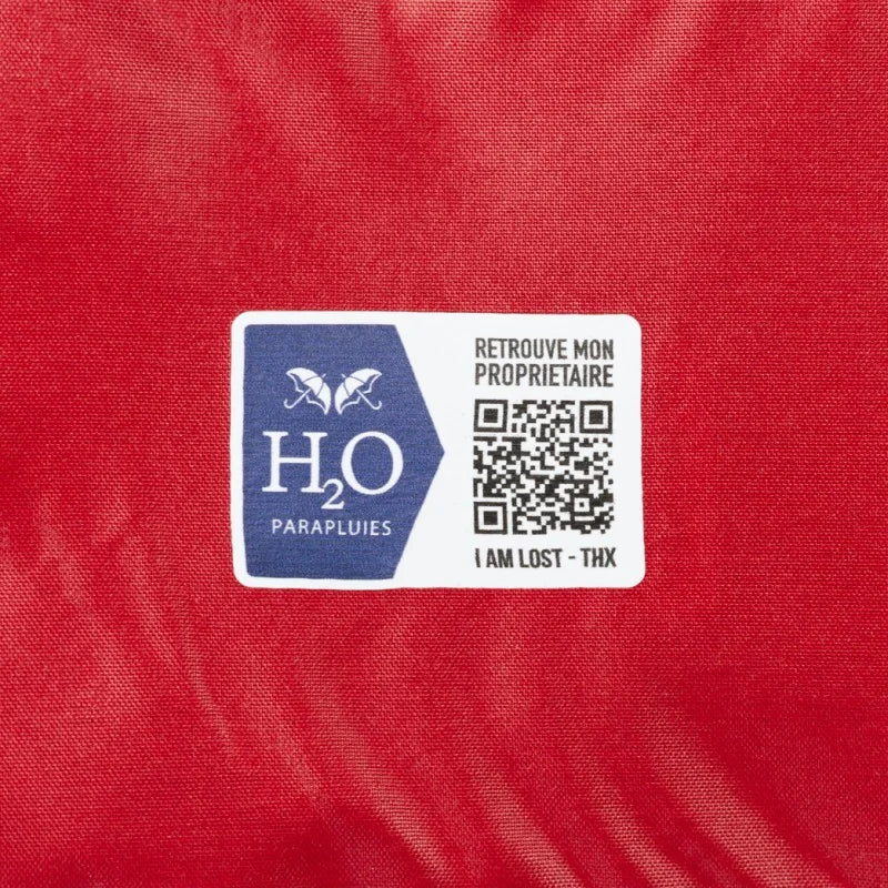 Umbrella H2O - Servanne - Red Bias Black