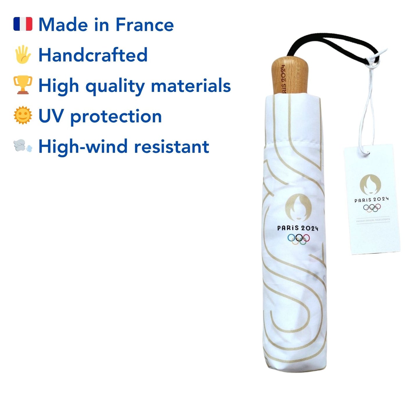 Umbrella Guy de Jean - Paris 2024 Olympic Games - Compact White