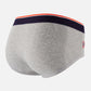 Cotton Briefs Le Slip Français - Terrible Heather Gray