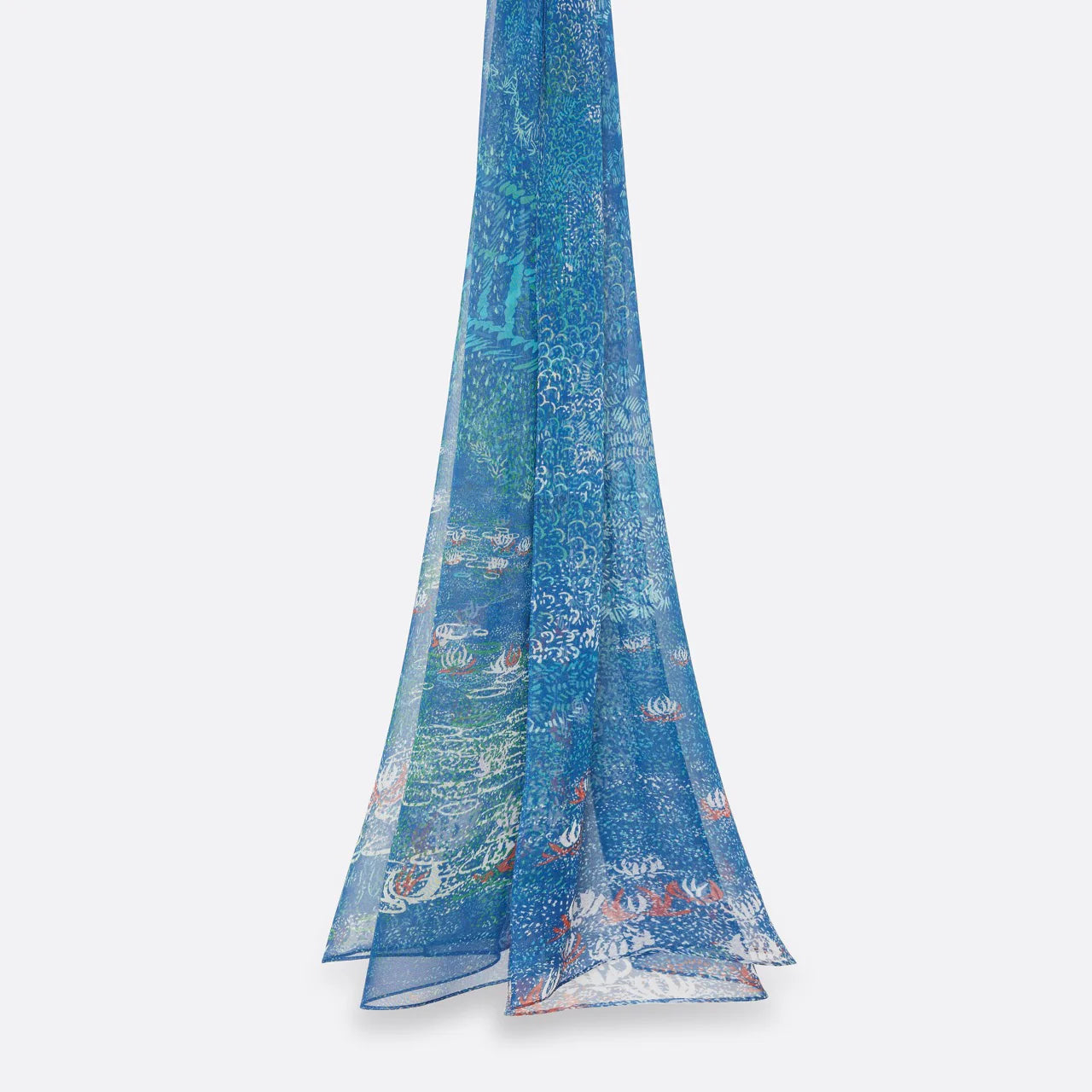 Silk Scarf - Petrusse Paris - Harmonie Night Blue