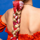Silk Square Scarf 105 - Petrusse - Paris Red