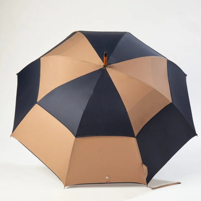 Umbrella H2O - Guillaume - Navy Blue & Camel